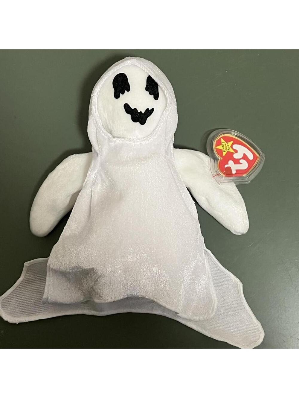Beanie Babies  White and Grey Stuffed-animal